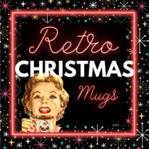 Retro Christmas Funny Mugs