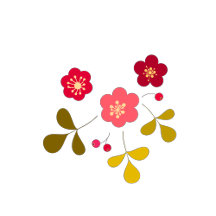 Bold Colourful Modern Flowers