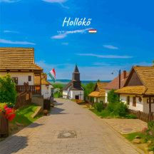Hollókő, Hungary - Historic Village Street