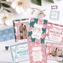 Hand-drawn Bow/Ribbon Holiday Collection