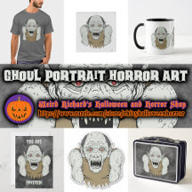Ghoul Portrait Horror Art