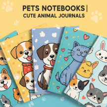 Pets Notebooks | Cute Animal Journals