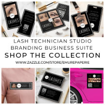 Lash Technician Studio Branding Business Suite