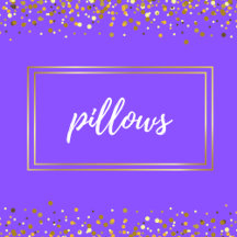 Glam—Modern—Glitter Throw & Lumbar Pillows