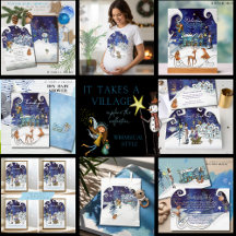 It Takes a Village: Ice Blue Winter Magic