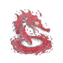 Comic Art Red Sea Dragon Collection