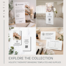 Holistic Therapist Branding Templates and Supplies