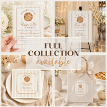 Sweet Little Cutie Pie Neutral Fall Baby Shower