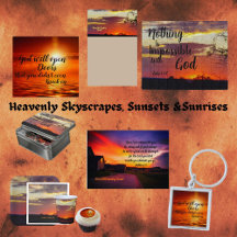 HEAVENLY SKYSCAPES SUNSETS & SUNRISES