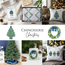Chinoiserie Blue Christmas