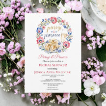 Pierogi & Prosecco Polish Folk Bridal shower