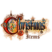 Christmas Items (Except Ornaments)