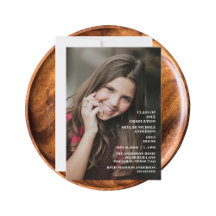 Modern Typography Photo Graduation Collection