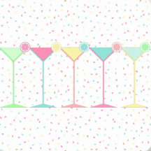Citrus Martini Cocktail Party Set