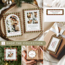 Classic Christmas Heritage Green Red Beige Plaid