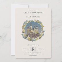 Harry Potter | Floral Hogwarts Castle Wedding