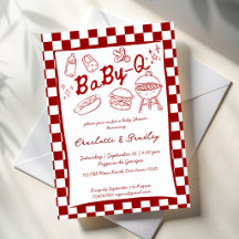 Baby-Q Barbeque Baby Shower
