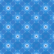 Beautiful Sky Blue and White Pattern