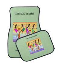 CAR FLOOR MATS AND AIR FRESHENERS