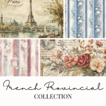 French Provincial Decoupage Tissue Paper