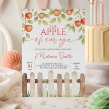Apple of Our Eye Orchard Baby Shower Collection