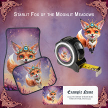 Starlit Fox of the Moonlit Meadows