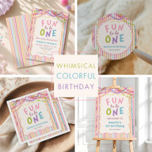 Colorful Whimsical Girl Birthday Party
