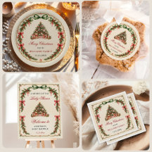 Nutcracker red bow Christmas Party