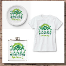 Chillin With My Gnomies St. Patrick's Day Shamrock