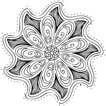 Black and White Stickers