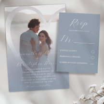 Elegant Blue & White Wedding Collection