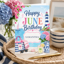JUNE BIRTHDAY CARDS COLLECTION