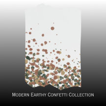 Modern Earthy Confetti Collection