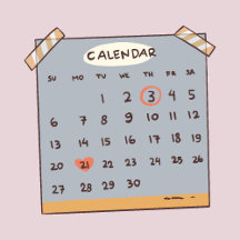 UNIQUE AND TRENDY PERSONALIZED CALENDAR COLLECTION