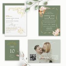 Sage Green Gold Collection