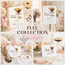 Love is Brewing Pink Bow Coffee Bridal Shower