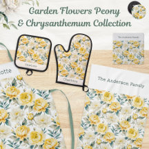 Garden Flowers | Peony and Chrysanthemum