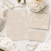 Lace Bridal Shower Collection