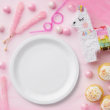 Assiette en carton