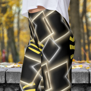 Leggings Vegas Gold encadré en Or