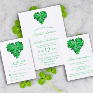 Invitation Lucky In Love Mariage