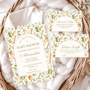 Kleine Spruit Lente Tuin Luier Raffle Informatiekaartje