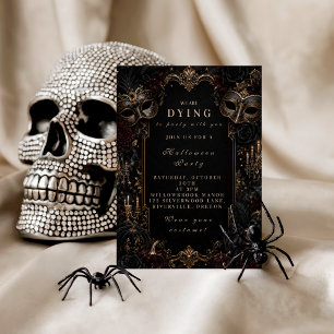 Gobelets En Papier Soirée élégante de masques pour Halloween