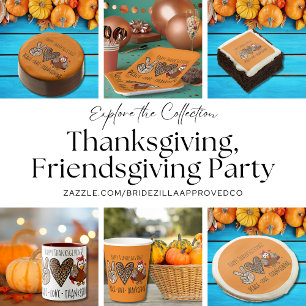 Mug Drôle de la Turquie seins Thanksgiving