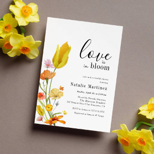 Liefde is in Bloom Spring Vrijgezellenfeest Welkom Poster