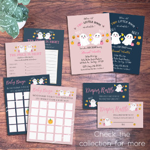 Invitation Little Boos - Devinez Le Jeu Baby shower Prix