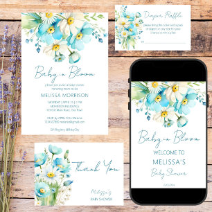 Ballotins Bébé en fleur printemps baby shower d'été faveurs