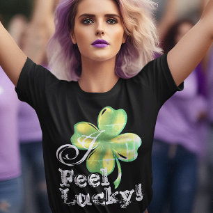 Porte-clés Je me sens chanceux, Saint Patrick's Day, Porte - 