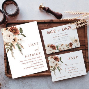Invitation Mariage Bohème Floral Summer & All Seasons