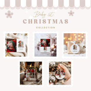 Coussin 9 Photo Plaid Premier Noël